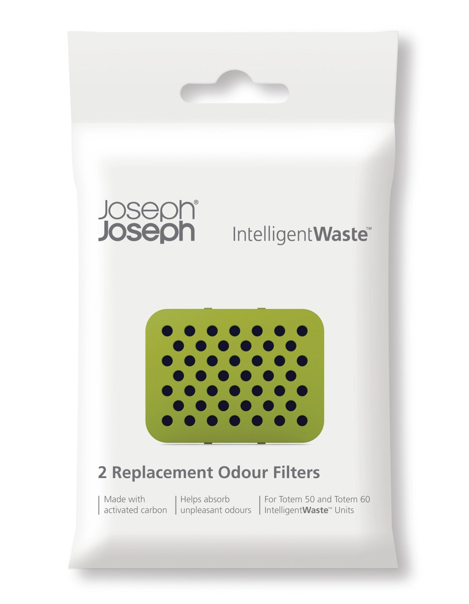 Set de 2 filtres anti-odeur de rechange pour jj30107
