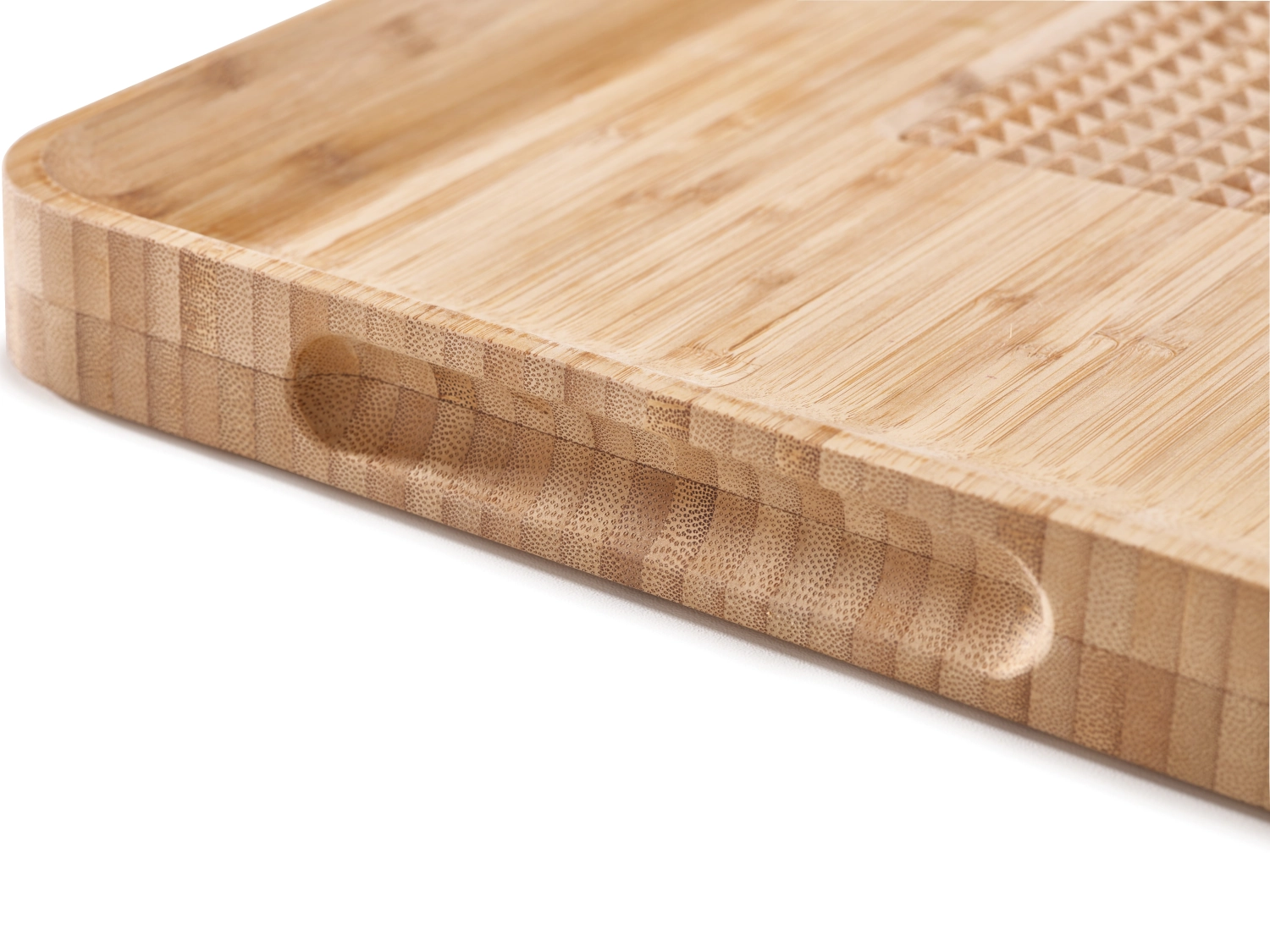 Cut carve planche à découper en bambou, 40x30x3.5cm