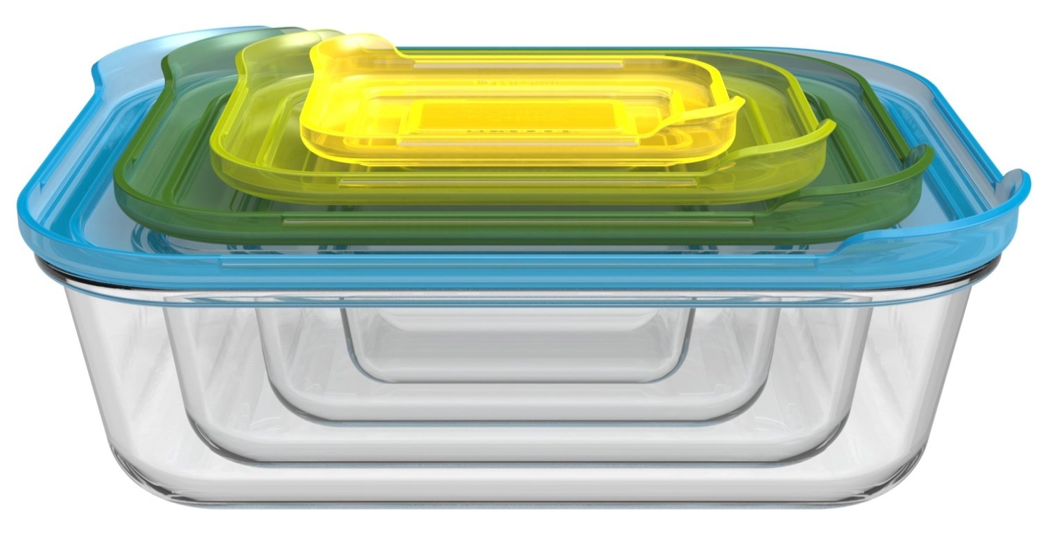 Nest Glas Vorratsbehälter 4tlg.