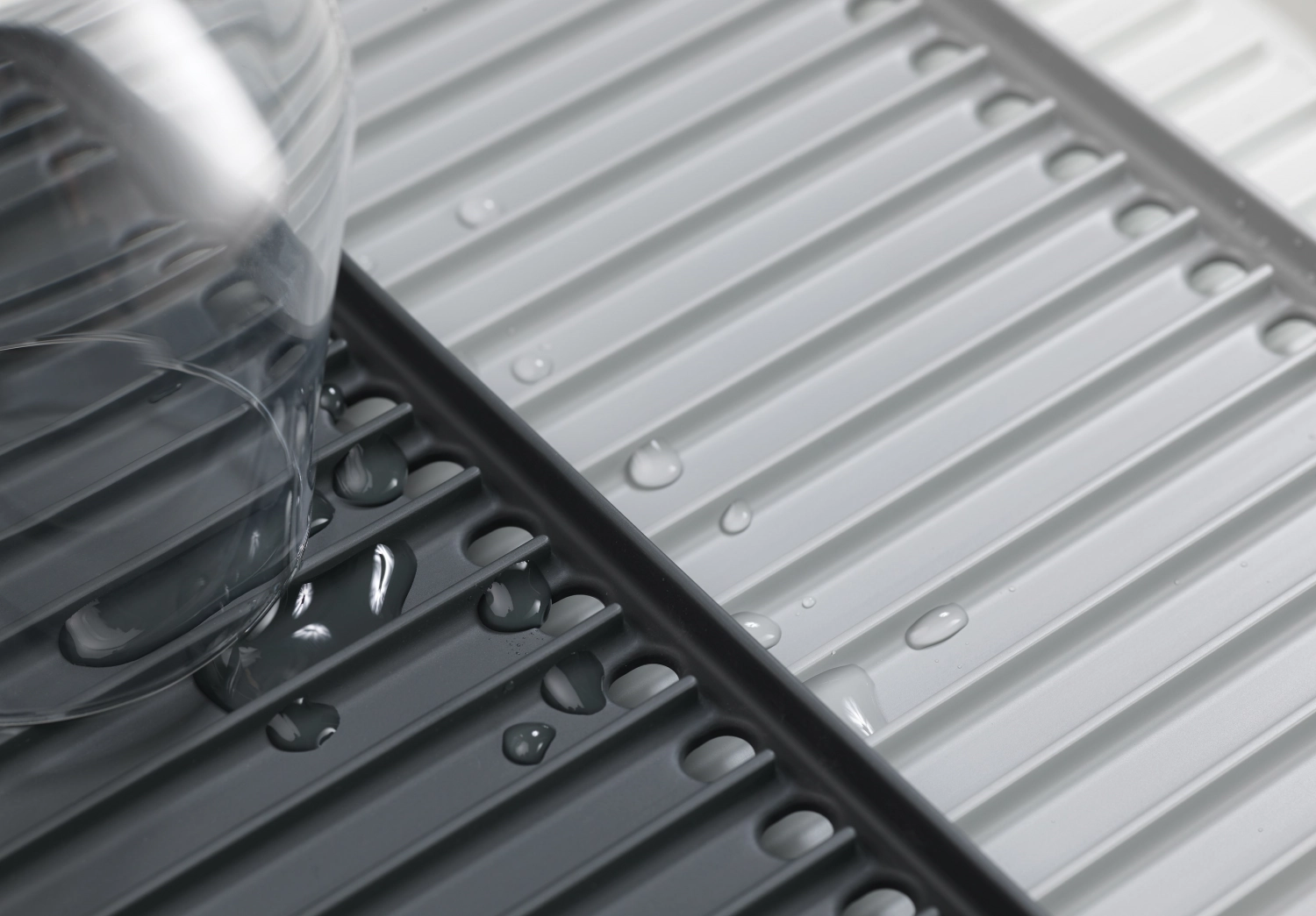 Animal egouttoir agrandissable - gris