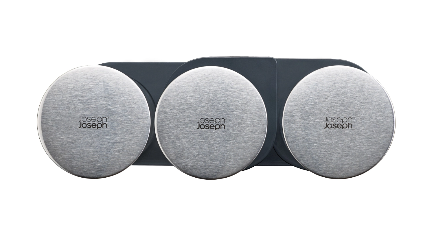 Steel collection food store podium 5 pièces, verre inox