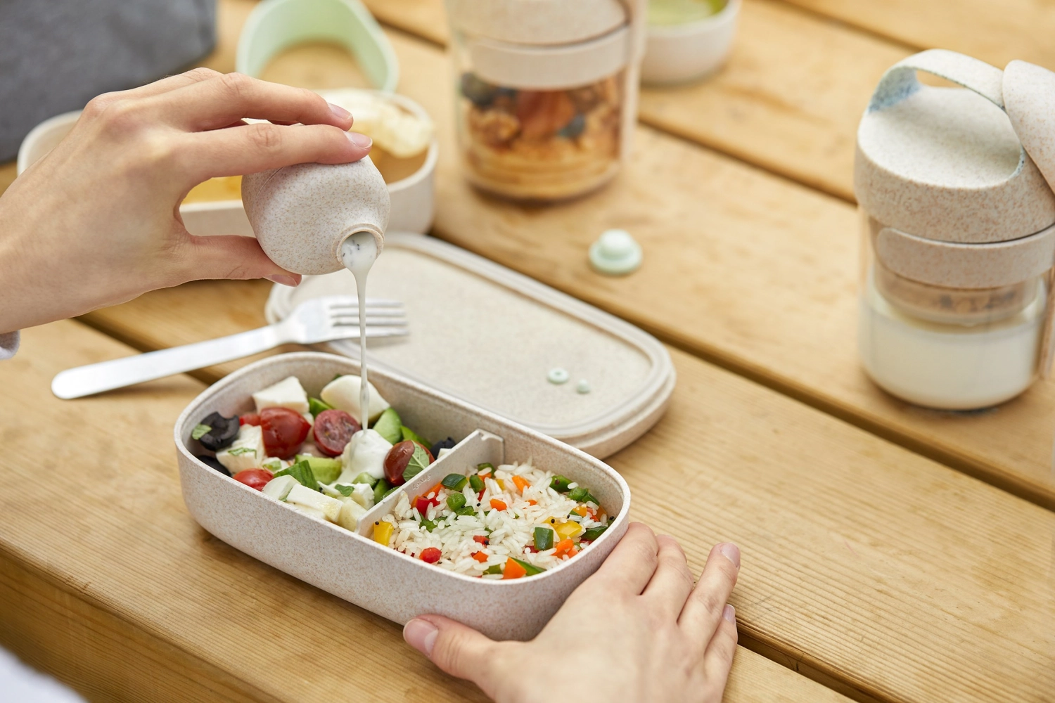 Lunchbox accesories gobelet à sauce organic, 50ml