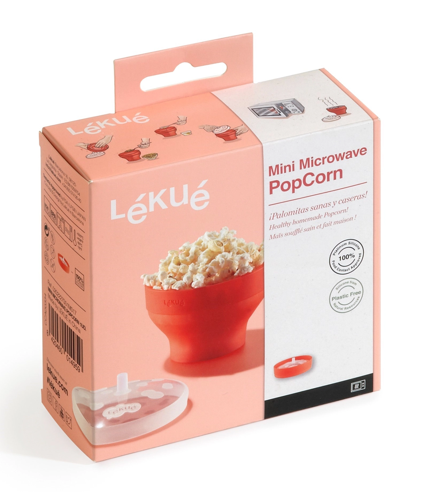 Mikrowellenform Popcorn