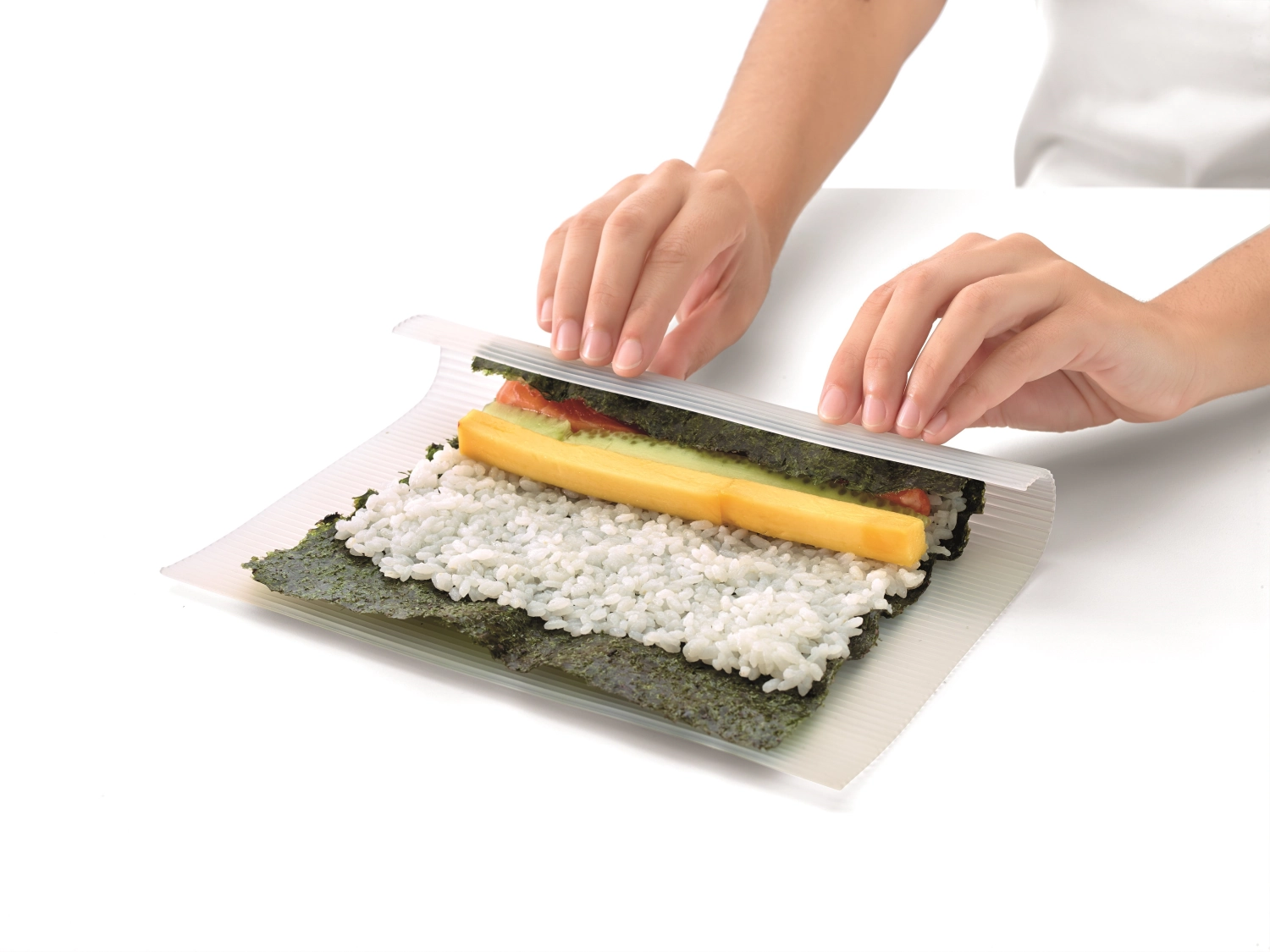 Makisu sushi individuel transparent, 24x20 cm