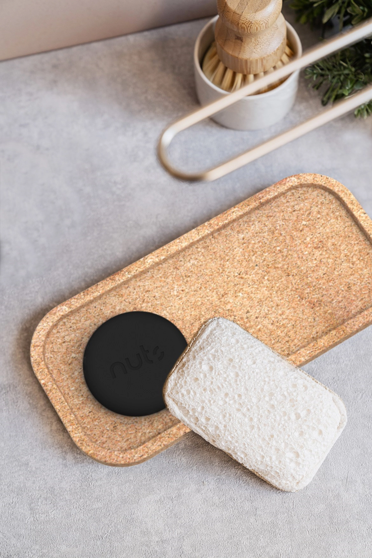 2er Set Reinigungsschwamm Cellulose