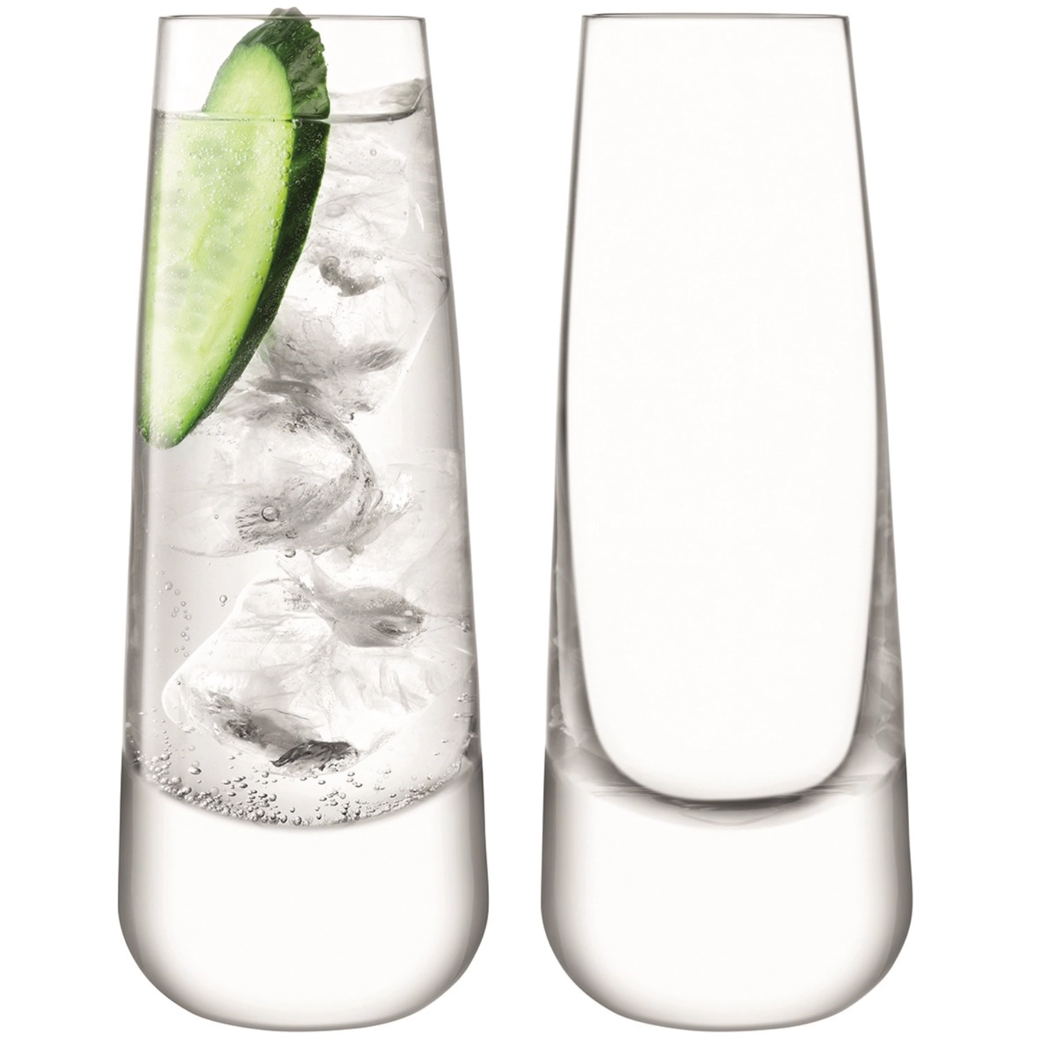 Set de 2 verres à long drink bar culture 310ml clair