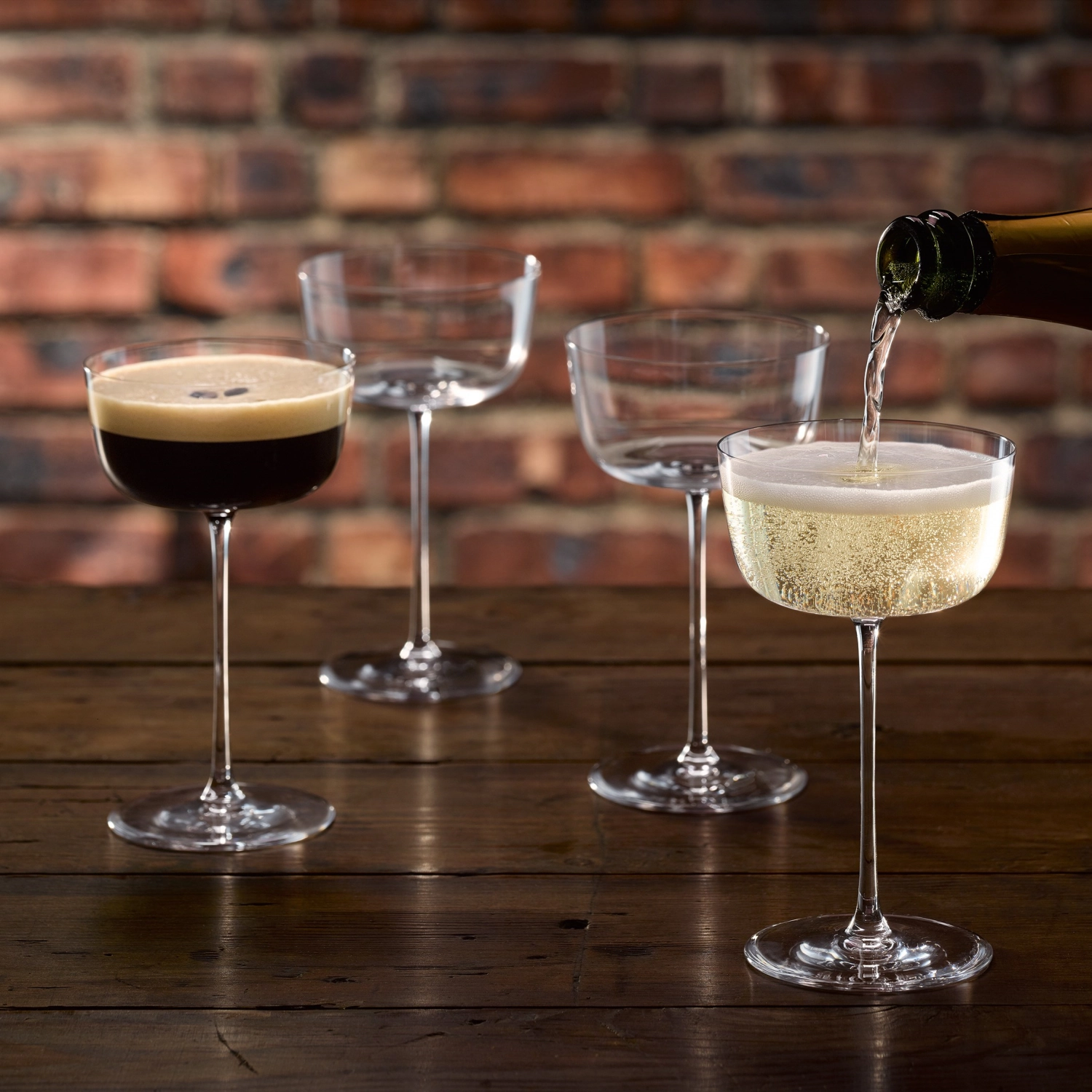 4er Set Borough Cocktailglas