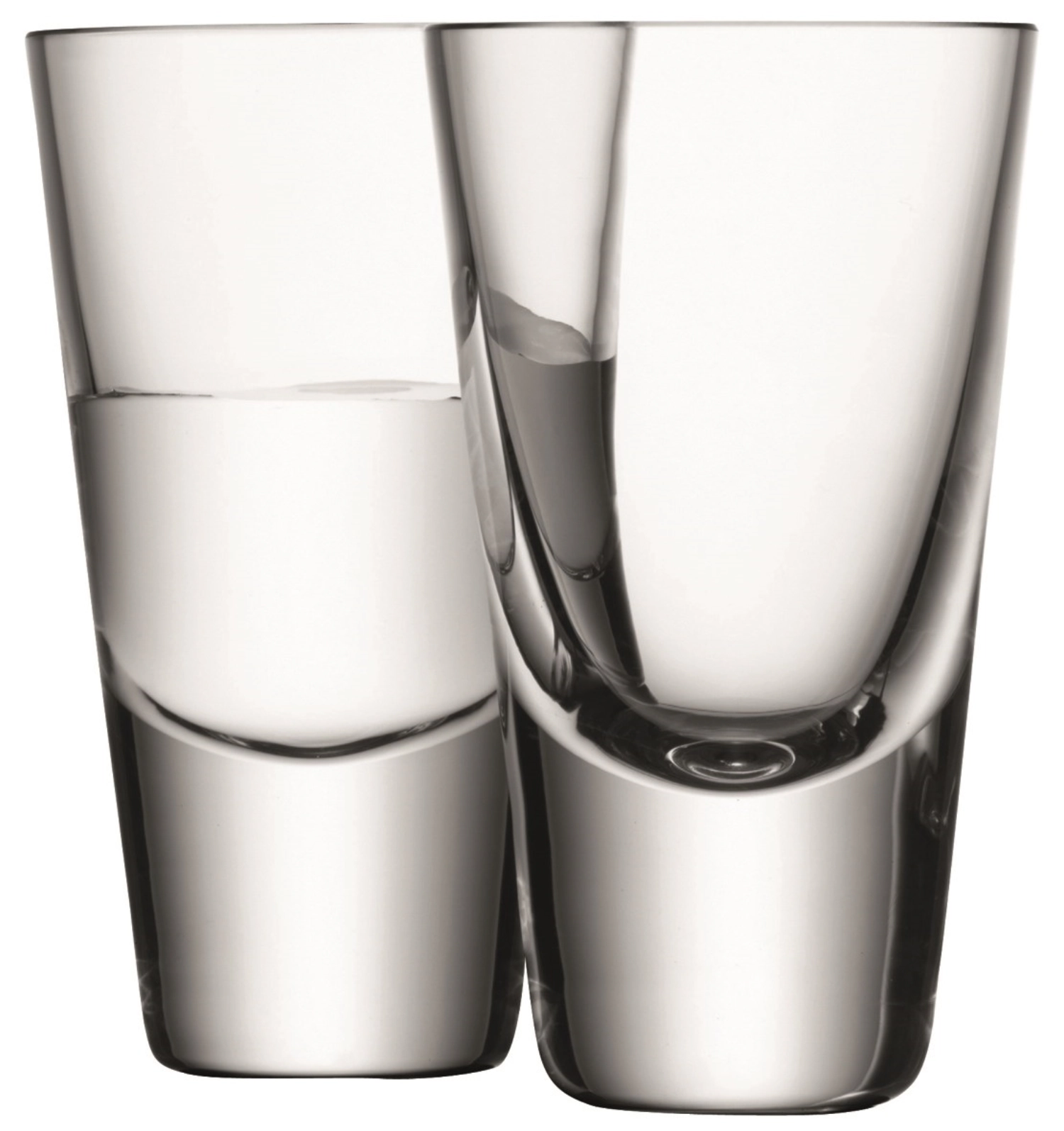 Bar verre à vodka 100ml transparent x 2