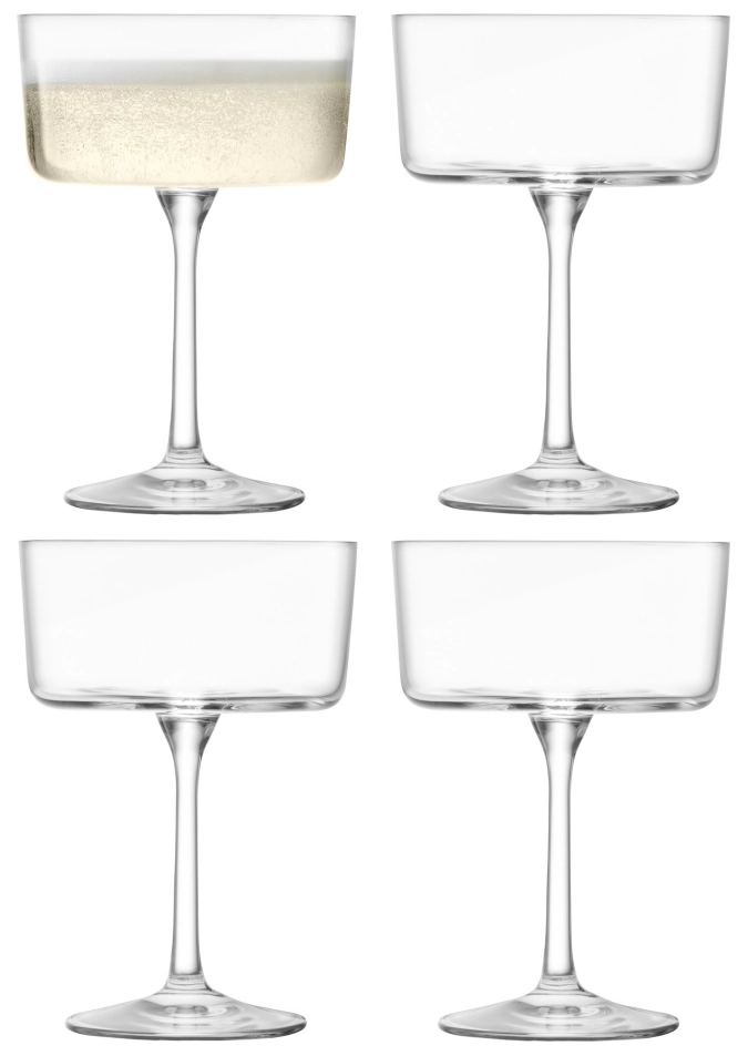 4er Set Gio Champagner/Cocktail Glas