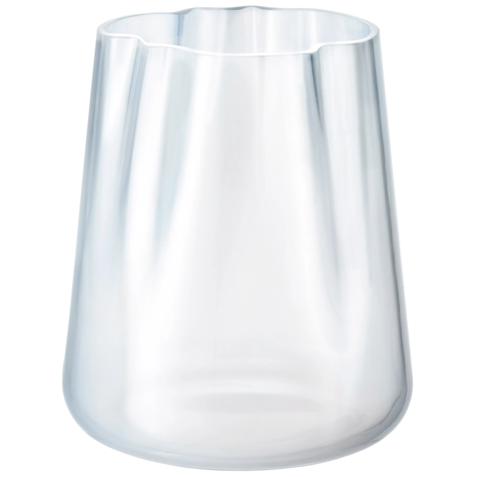 Lagoon vase/lanterne h24cm - opaline