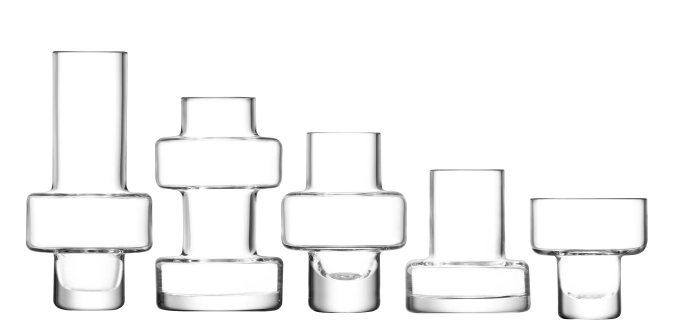 Set de 5 mini-vases metropole