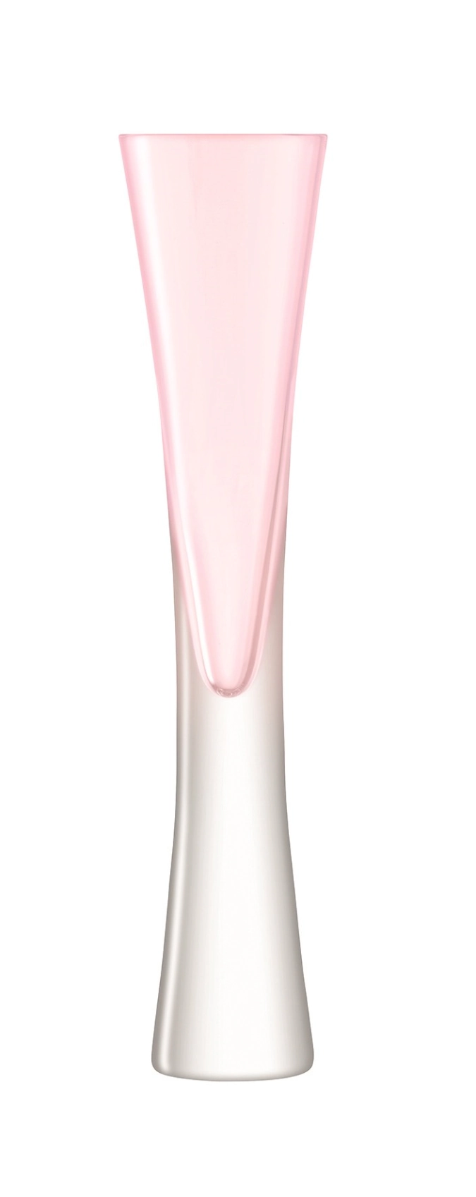 Set de 2 flûtes à champagne moya - 170ml rose clair