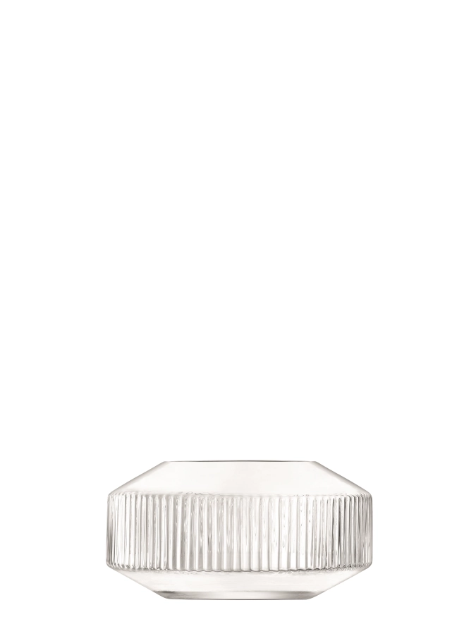 Rotunda Breite Vase H14cm Klar