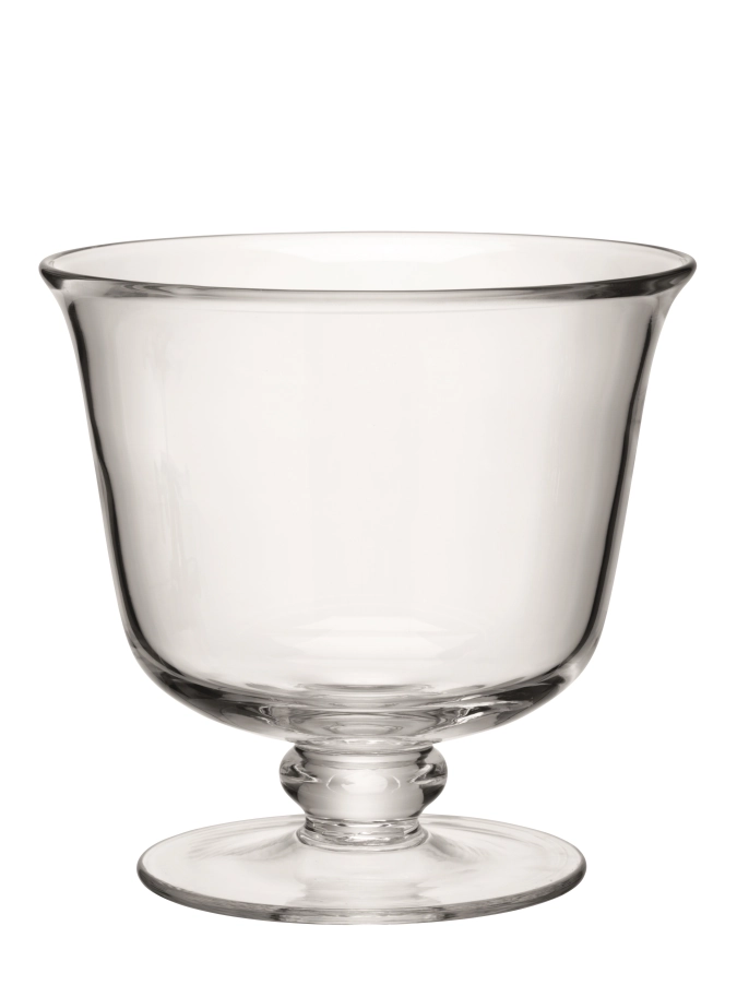 Serve Hohe schale mit fuss D22cm transparent