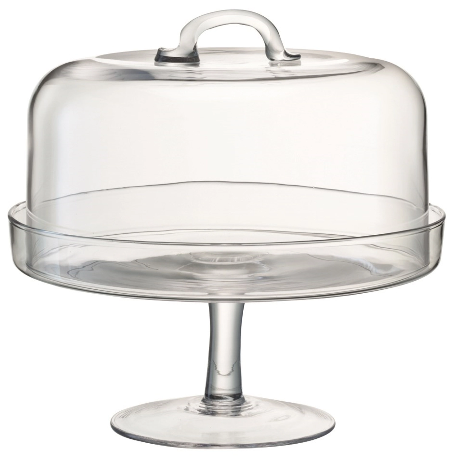 Serve plateau à gâteau & cloche ø26.5cm/ø25cm transparent