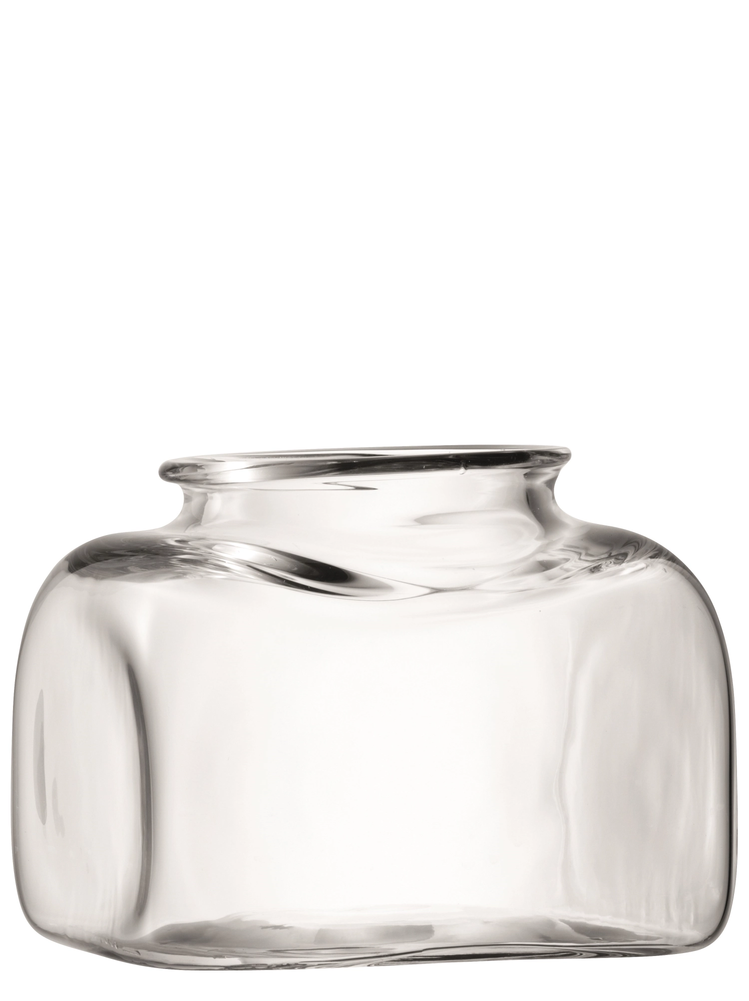 Umberto Vase H25cm transparent