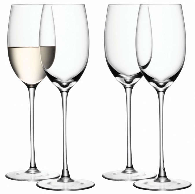 Set de 4 verres à vin wine weiẞ 340ml - clair