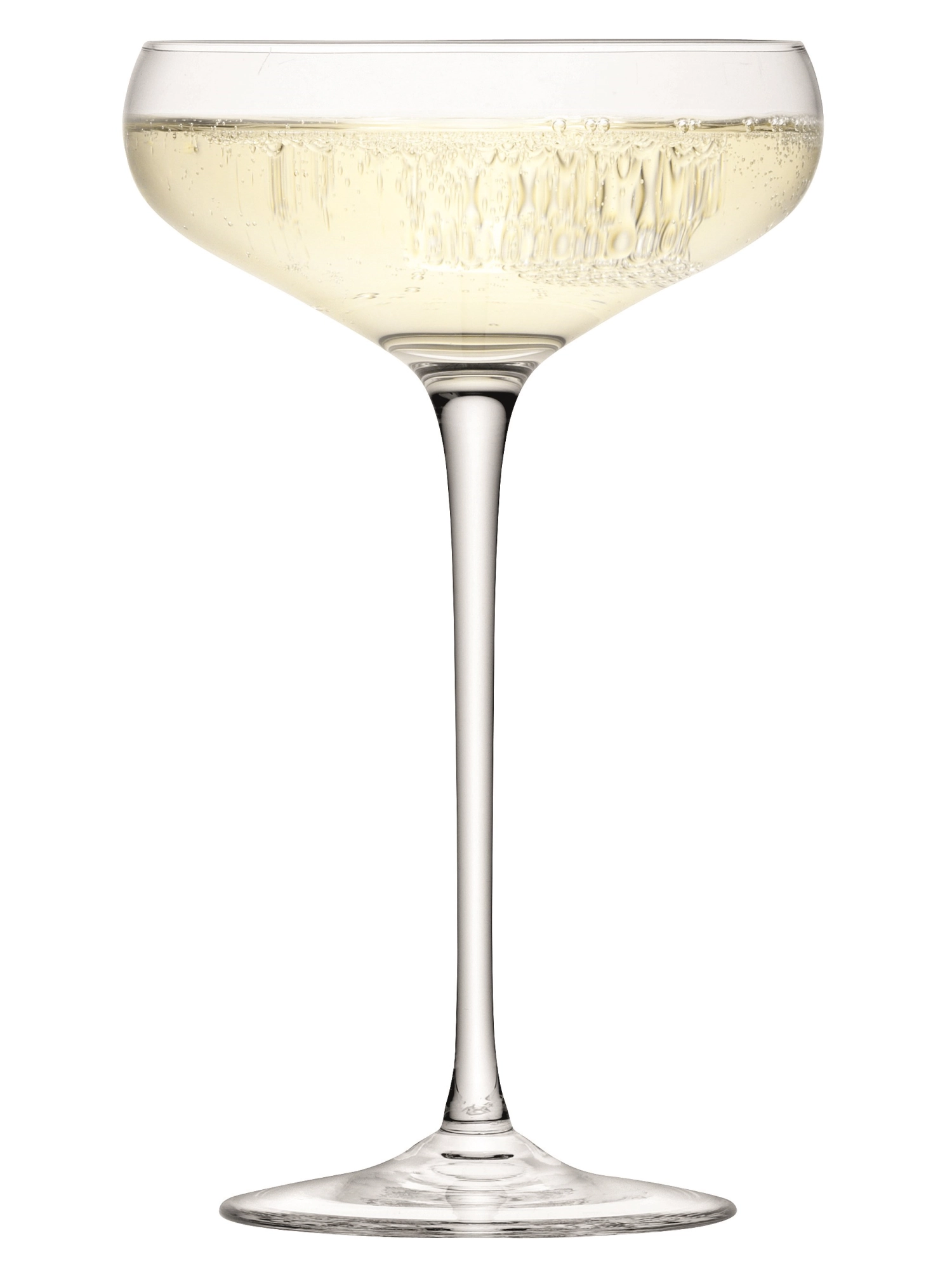 Set de 2 coupes à champagne wine 300ml - transparent