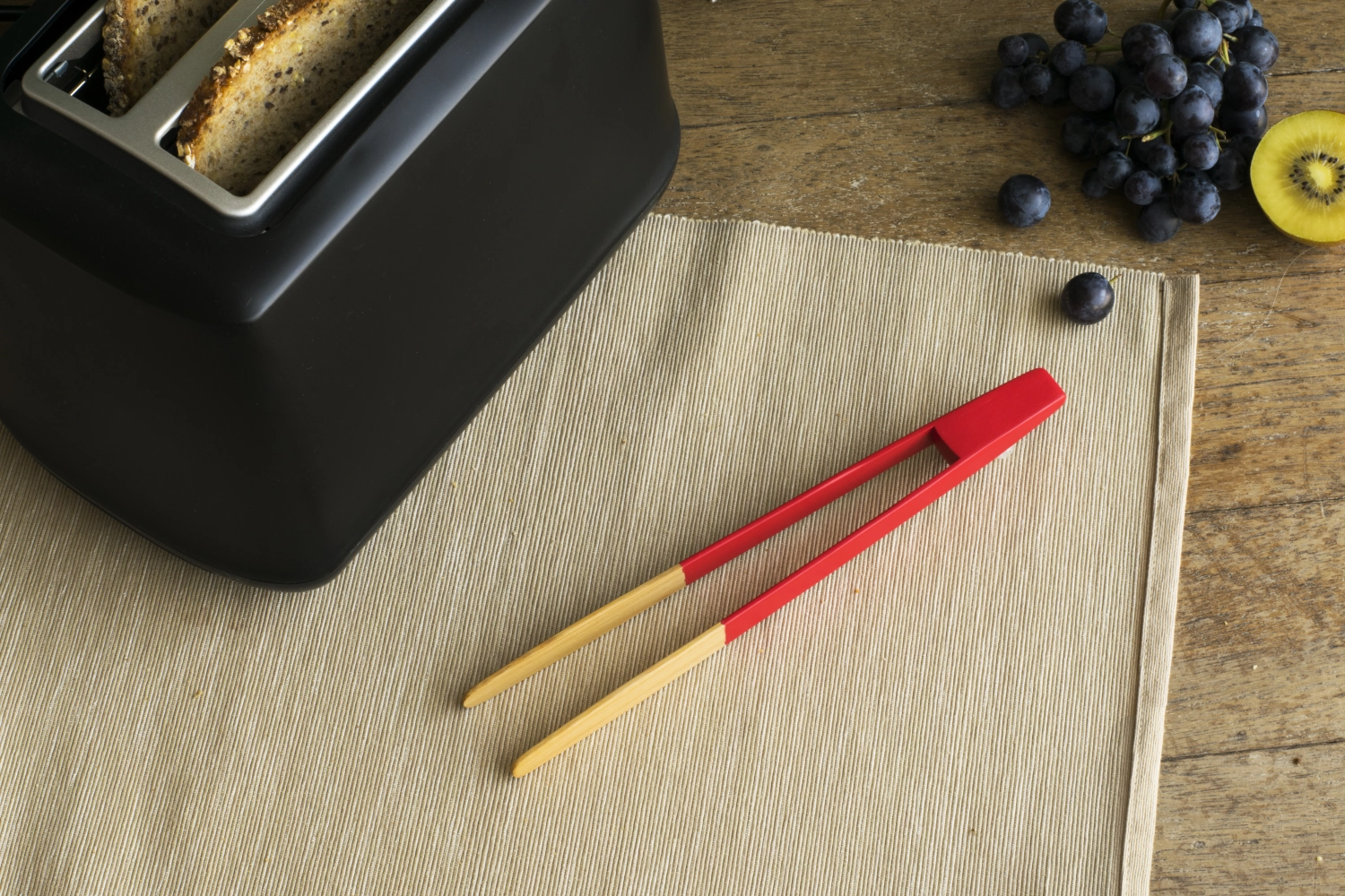 Toast Zange nicht magnetisch