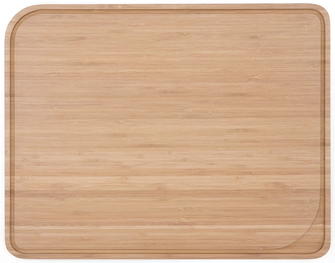 Planche à découper avec rainure à jus