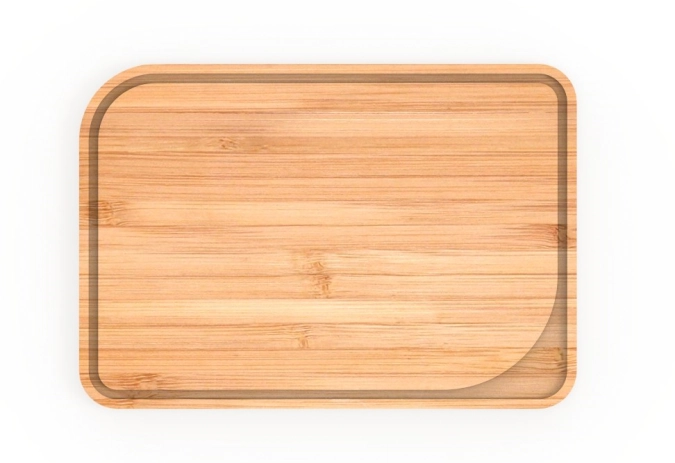 Planche à découper avec rainure à jus