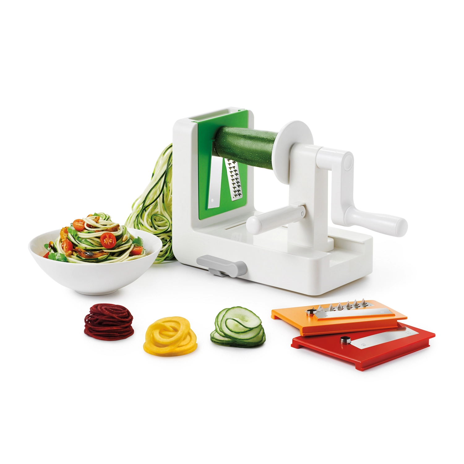 Good Grips Spiralizer Gemüseschneider mit 3 Einsätzen
