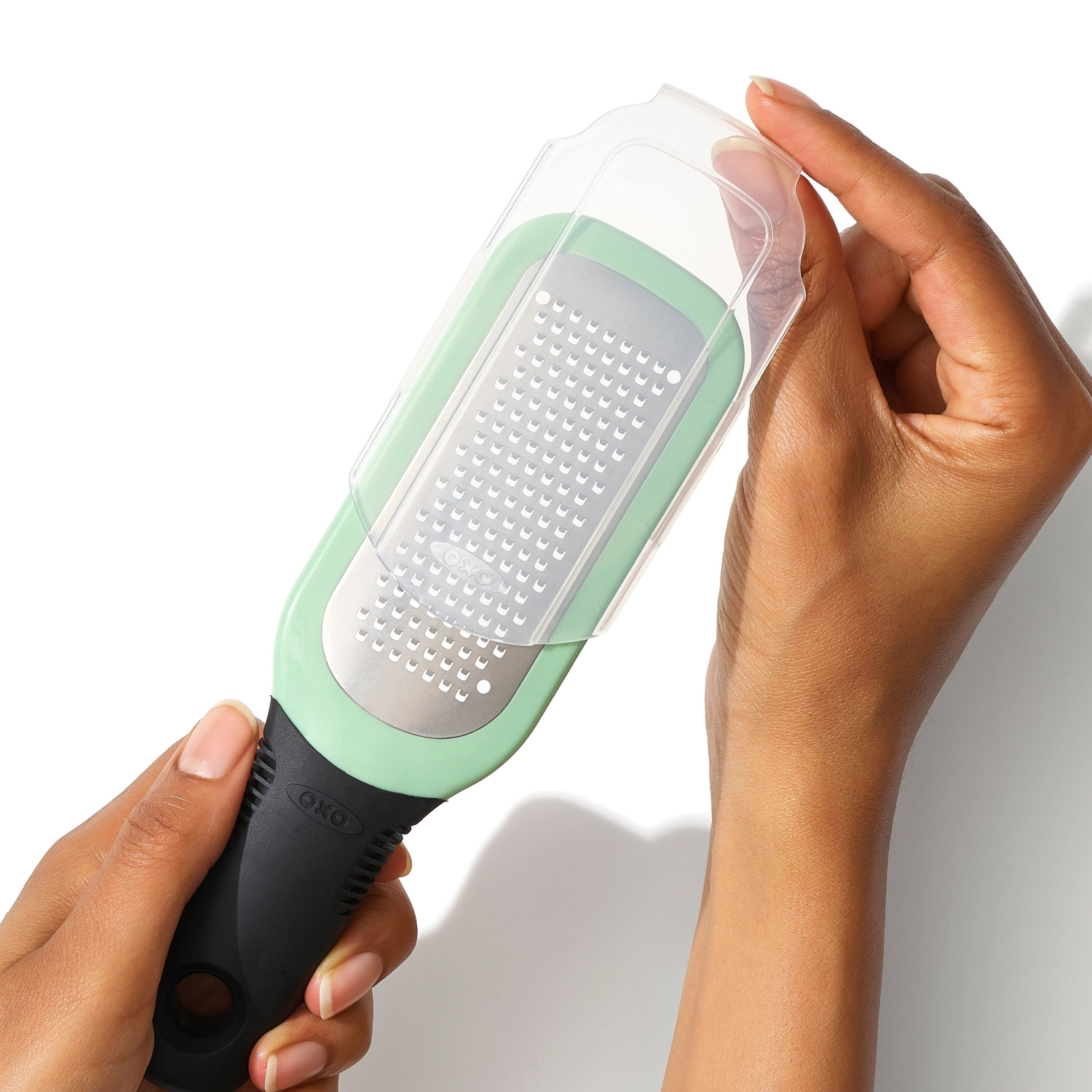 Oxo râpe à gingembre et ail, gravée à l'acide