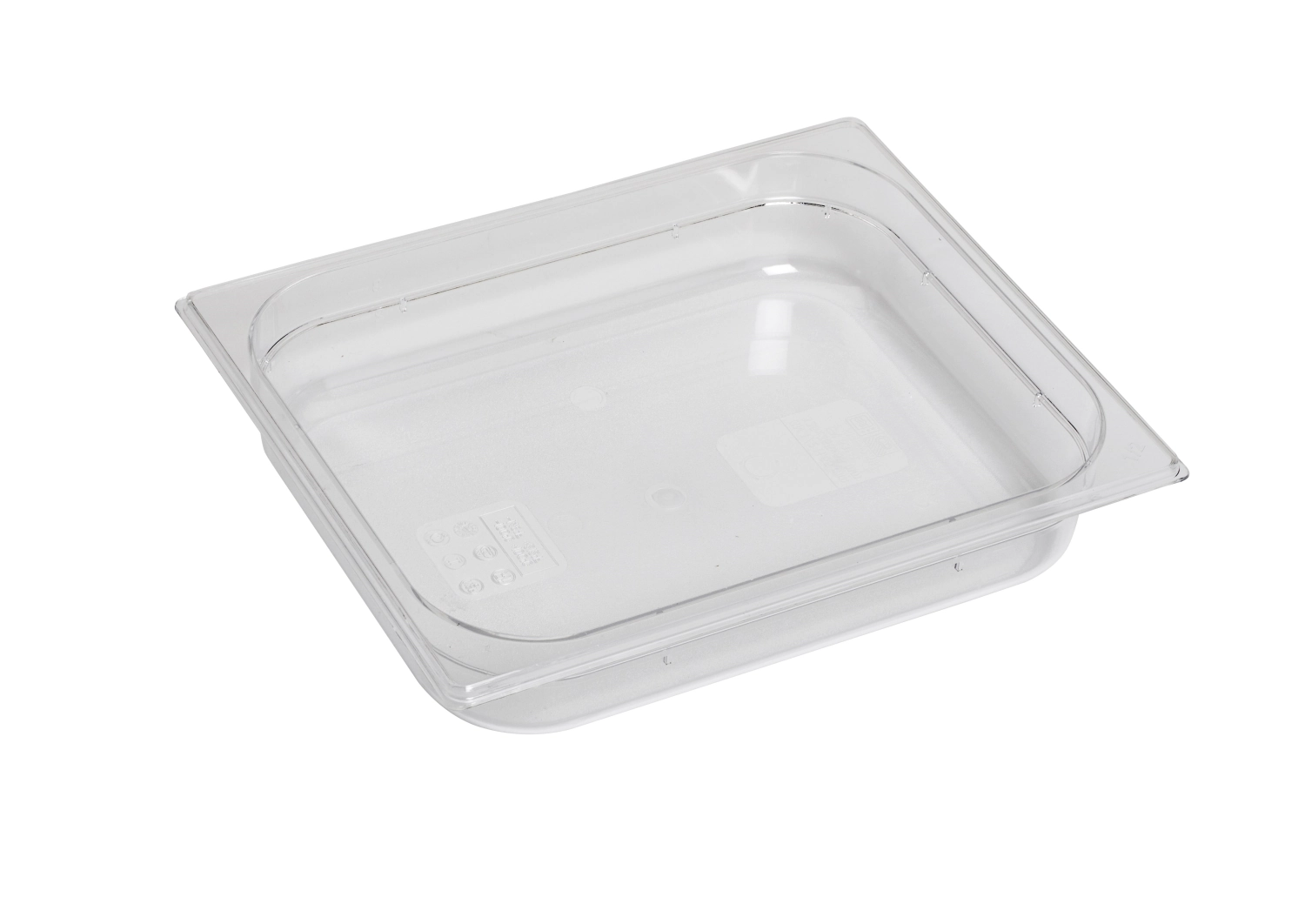 Bac gn 1/2 65 polycarbonate 32.5x26.5cm h6.5cm