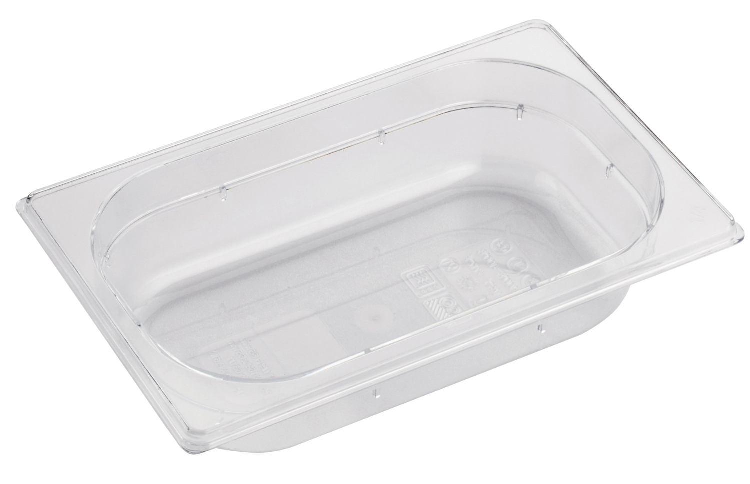 Bac gn 1/4 65 polycarbonate 26.5x16.2cm h6.5cm