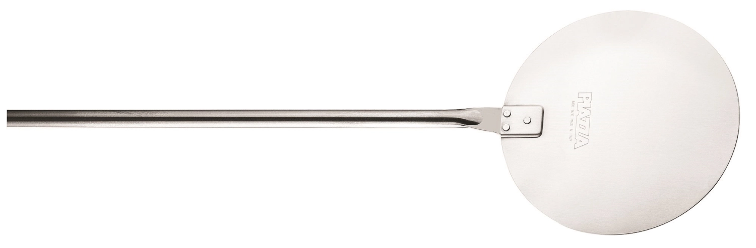 Pizzawender Edelstahl mit Holzgriff