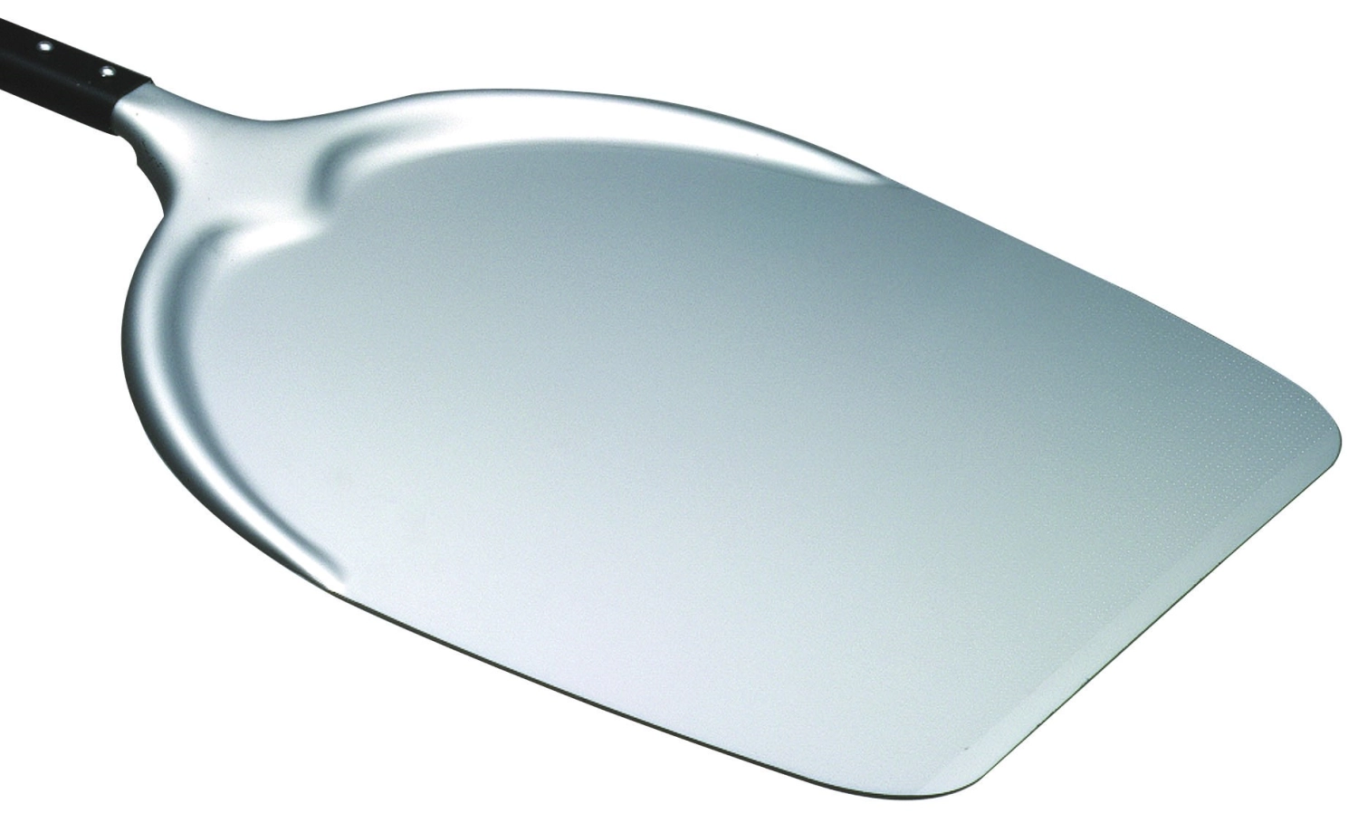 Pelle à pizza 40x40cm avec manche noir longueur totale 194cm