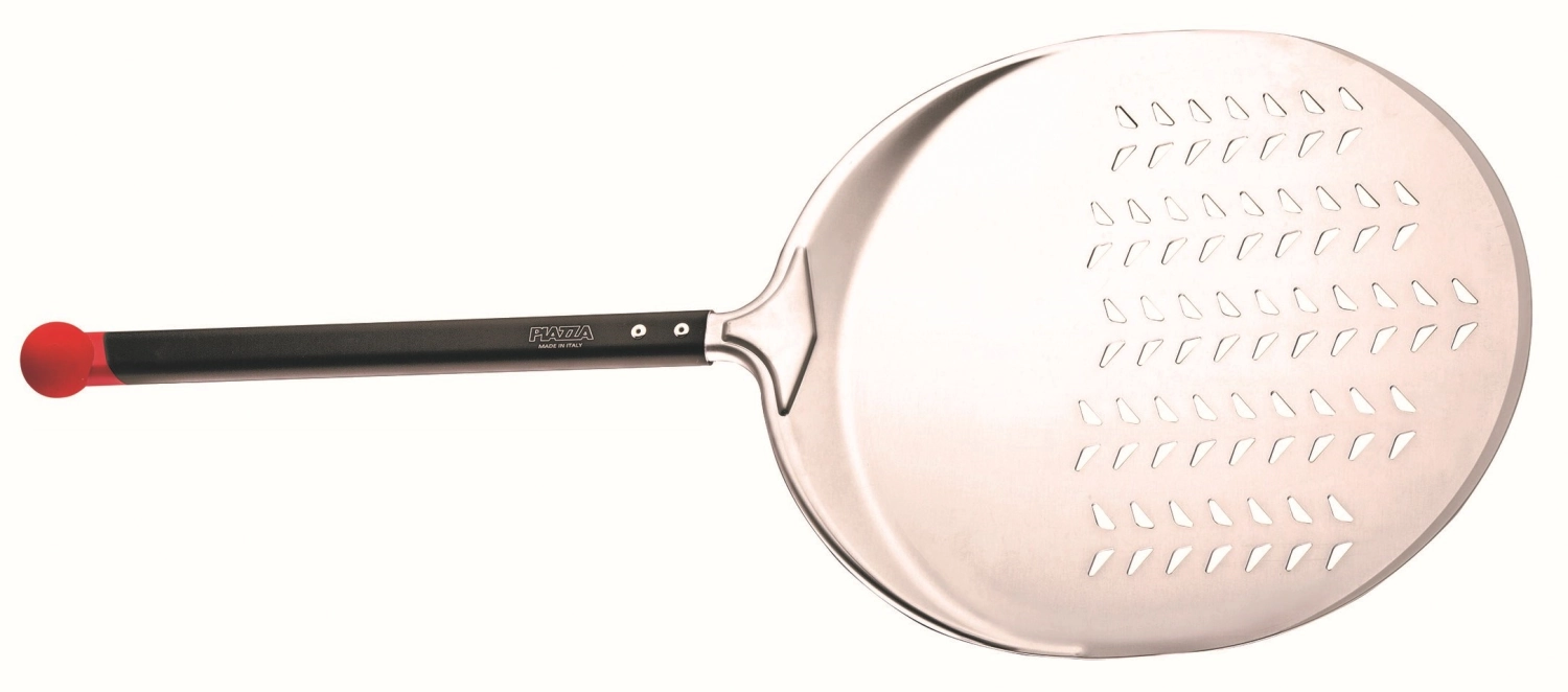 Pizzaschieber Alu rund