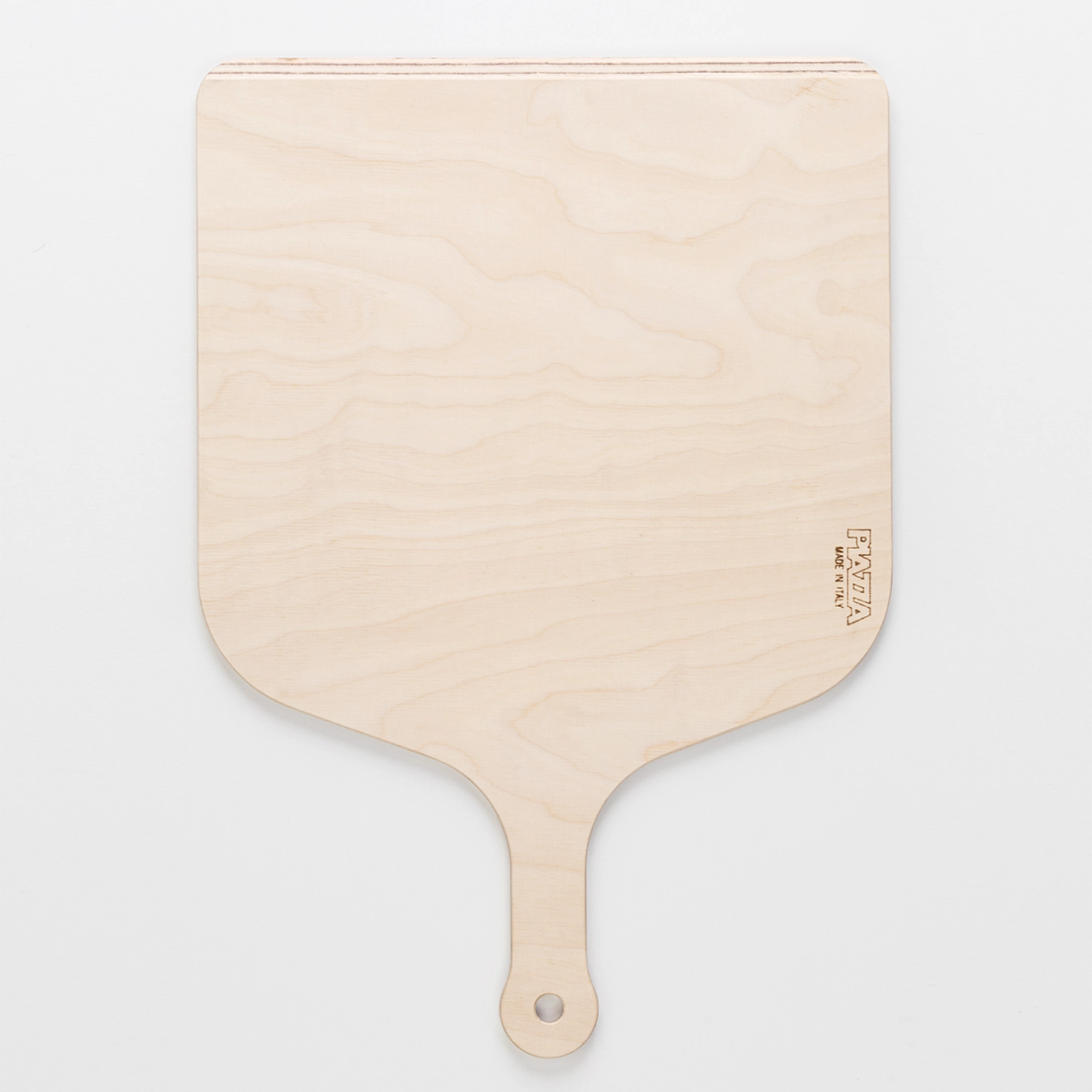 Pelle à pizza en bouleau rectangulaire courte 29.5x42.5cm