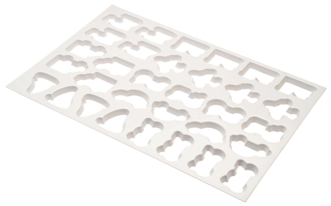 Teigausstechgitter Transportmittel