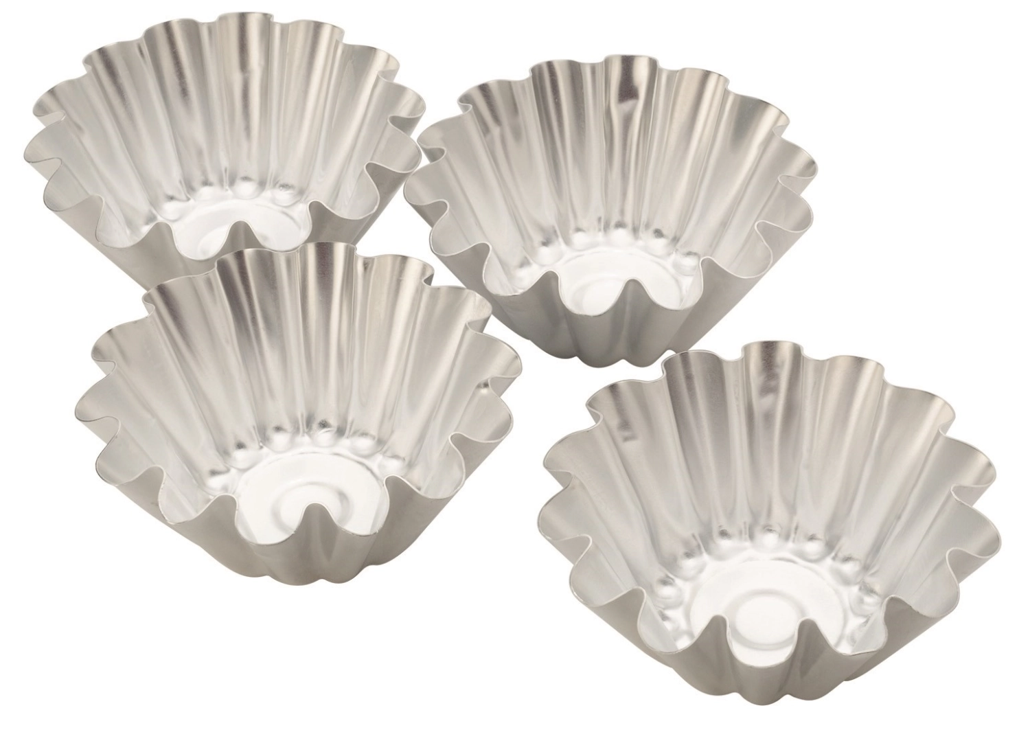 4er Set Brioche Form D12x6cm