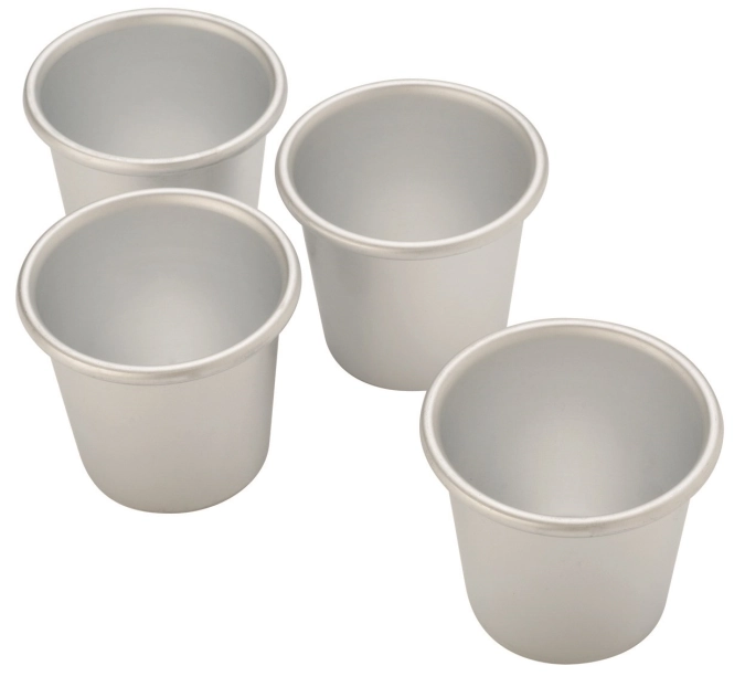 4er Set Patisserieförmchen D8x9cm