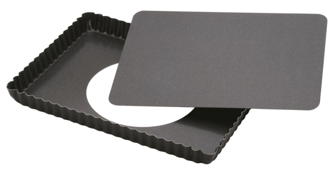 Plateau à gâteau rectangulaire antiadhésif