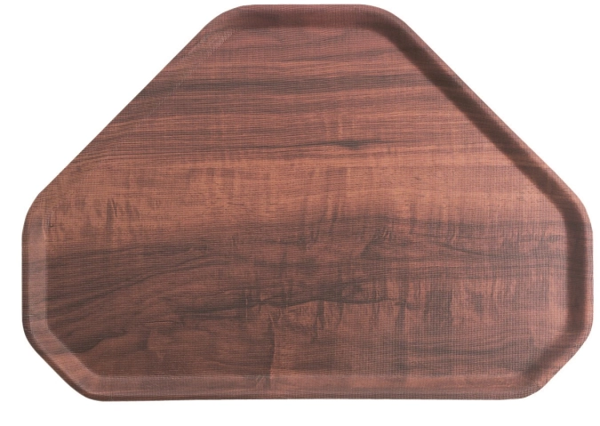 Plateau trapézoïdal antidérapant 36x52cm