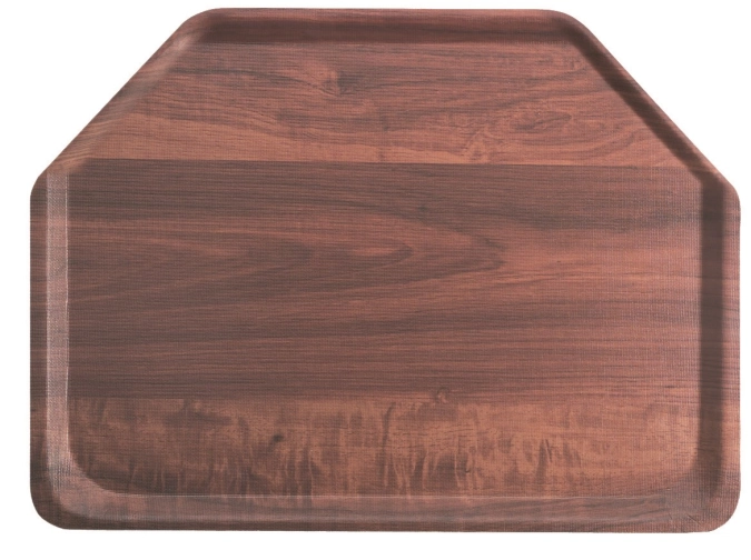 Plateau trapèze antidérapant 33x47cm