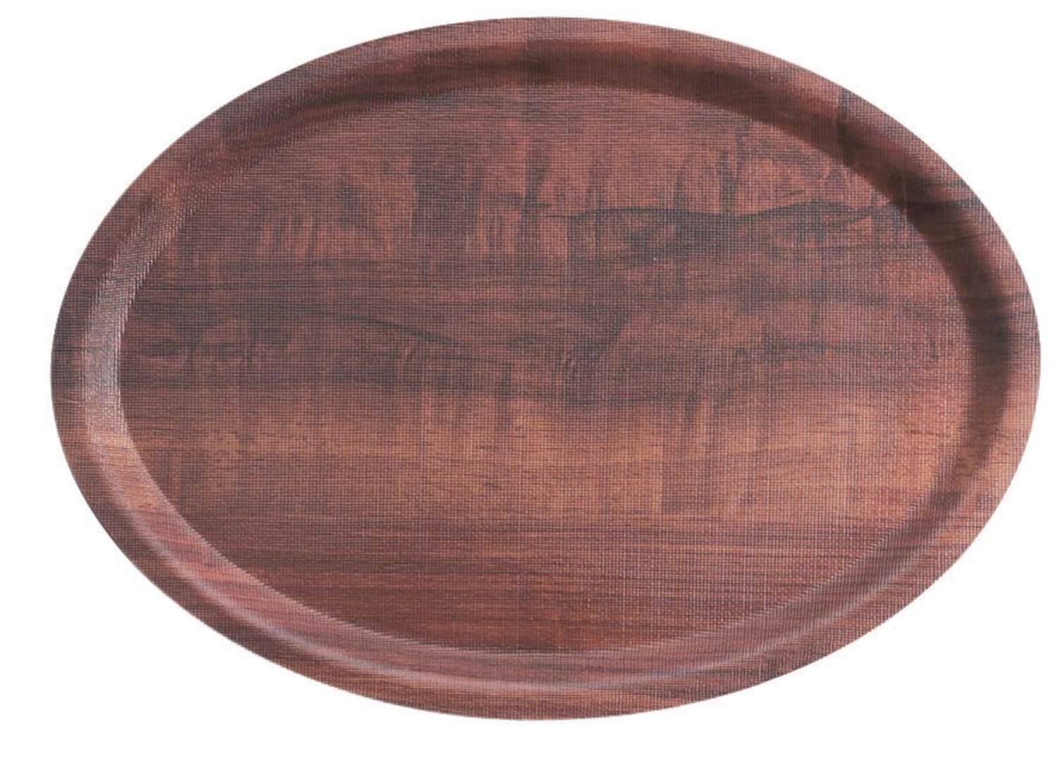 Plateau ovale lamine antiderapant 20x26,5cm