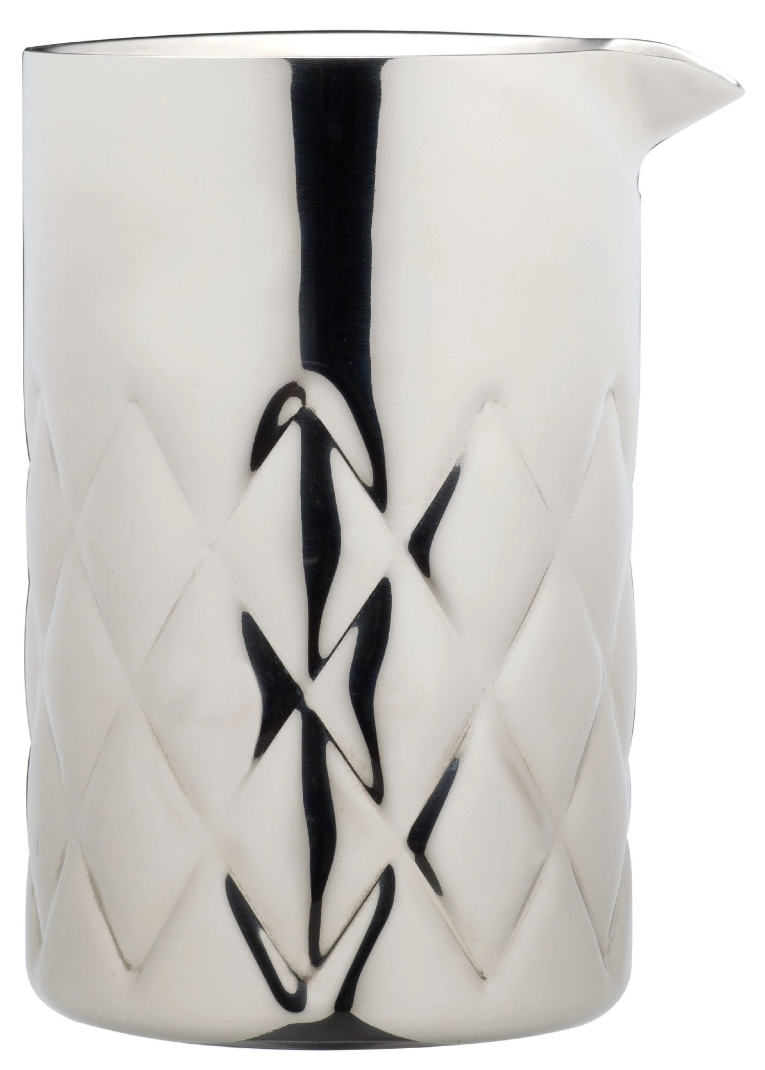 Verre à mélange a. bec verseur 0.535lt double paroi mat