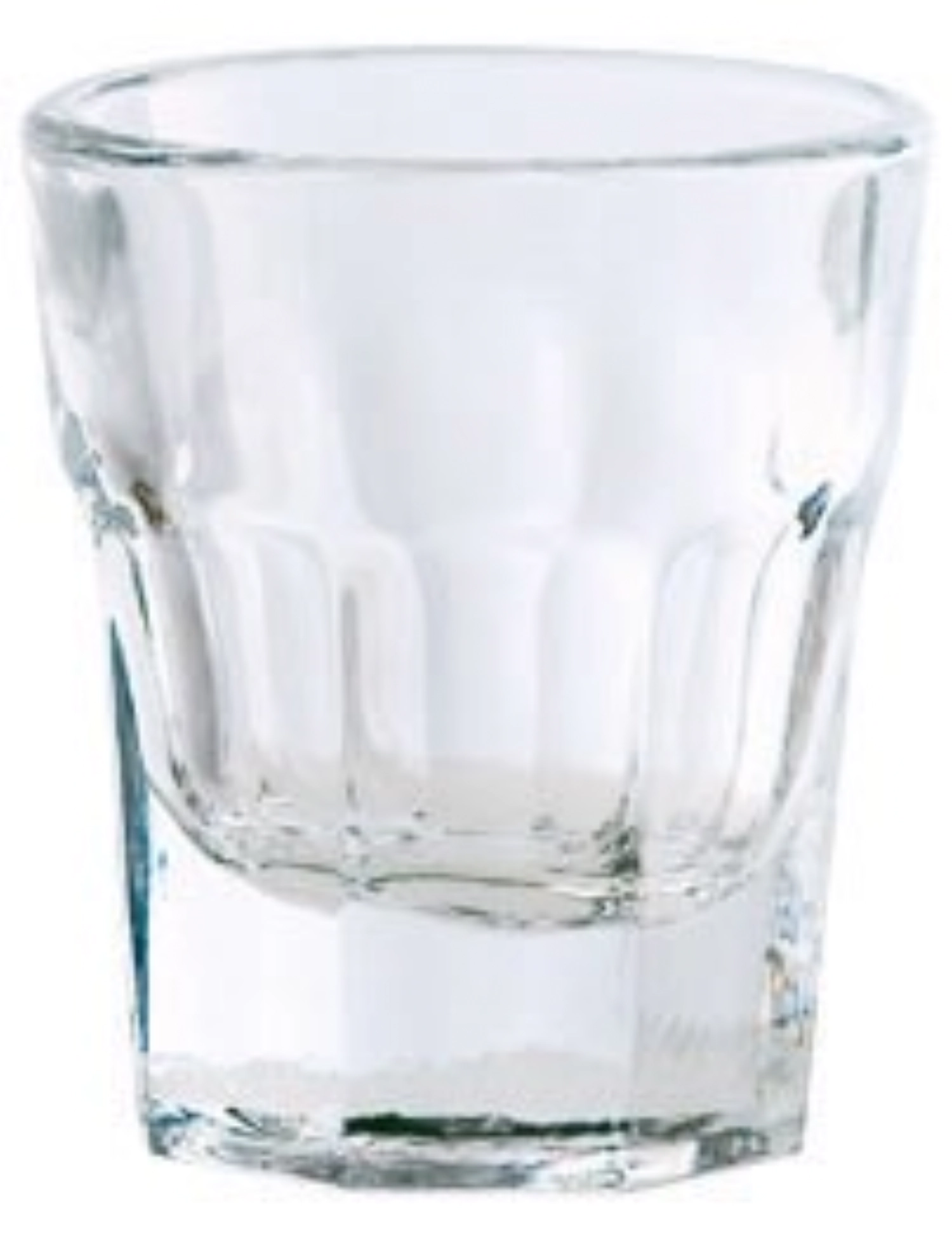 Becher Glas Shot Rocks 0.037lt