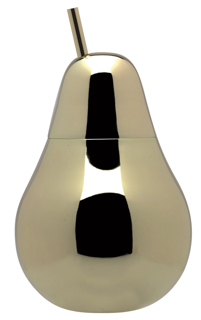 Cocktailbecher Birne 0.425lt gold beschichtet