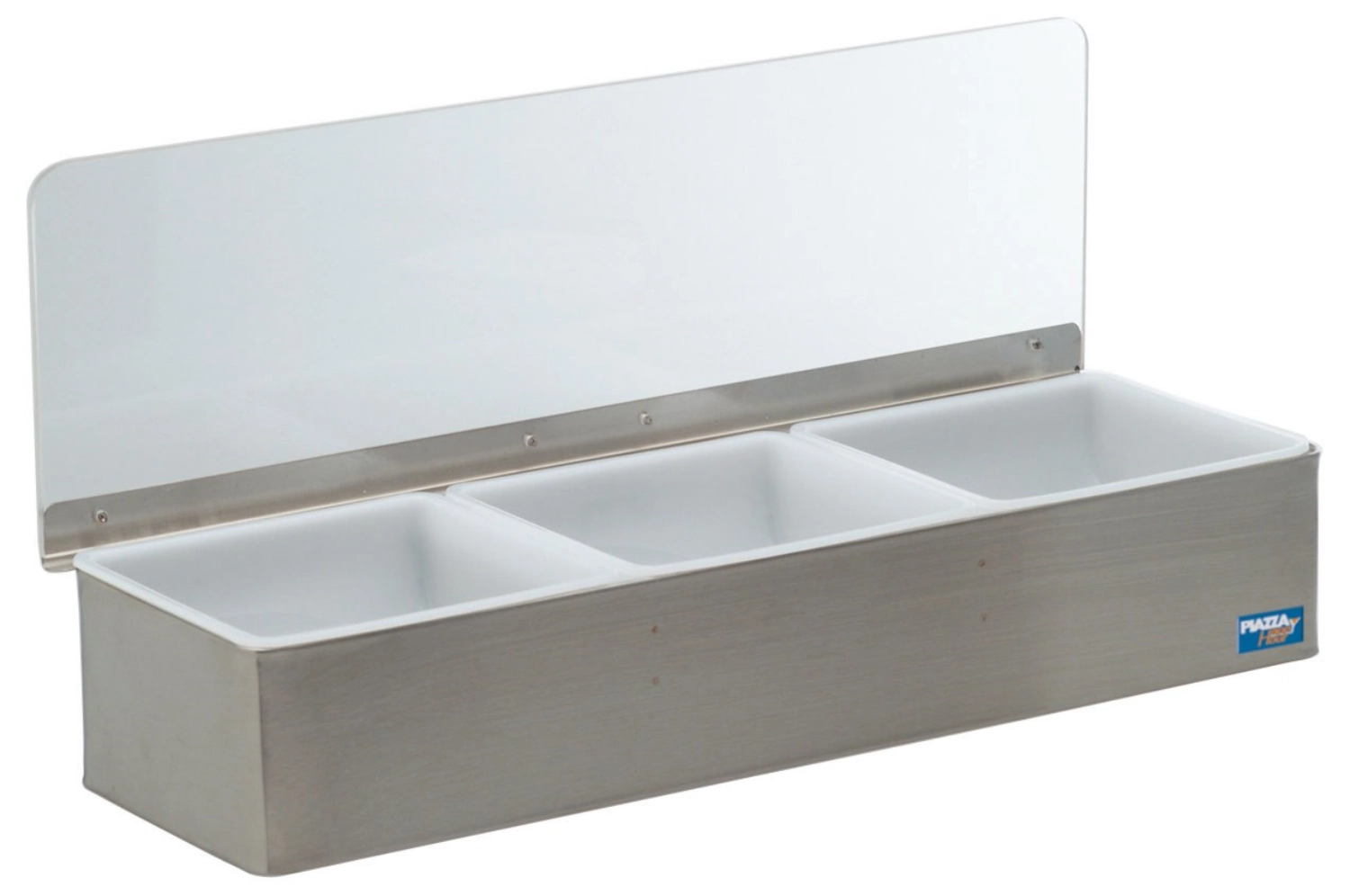 Zutatenbox mit 3 Behälter gross 45x15x9cm