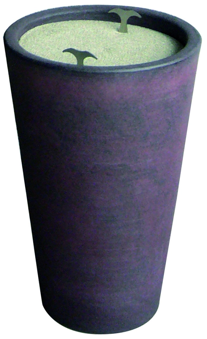 Aussen Aschenbecher Farbe Terracotta 55cm