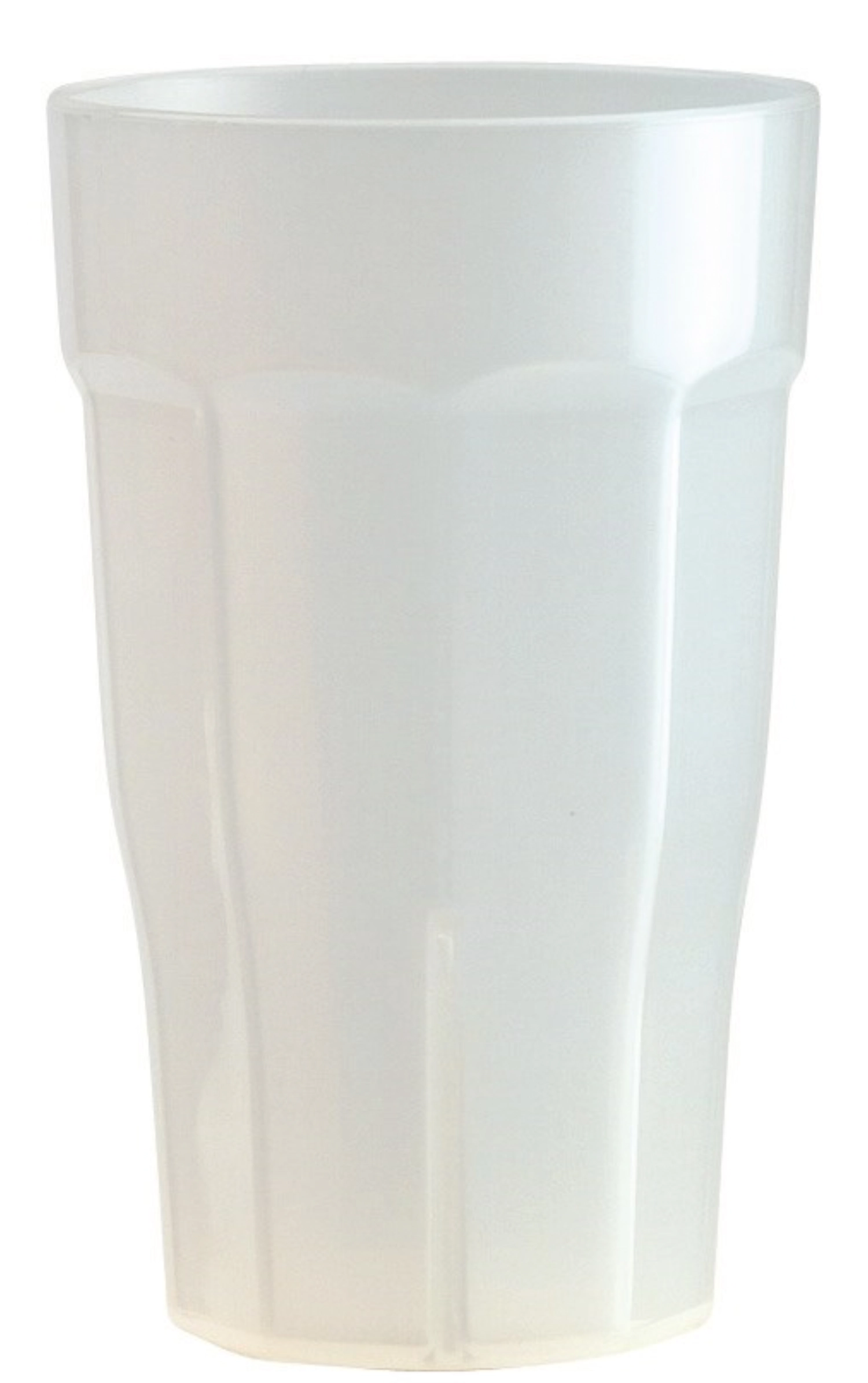 Gobelet blanc mat 0.4lt plastique