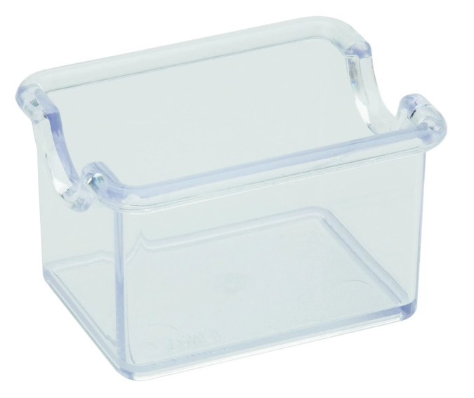 2er Set Zuckertütenbehälter transparent