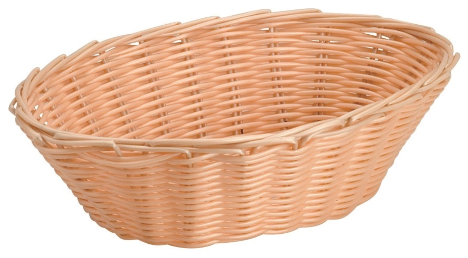 6er Set Korb oval 23x16x6cm Polypropylen