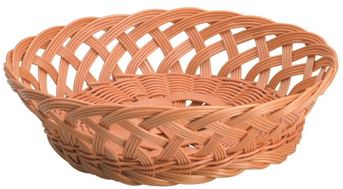 6er Set Korb rund D29cm Polypropylen