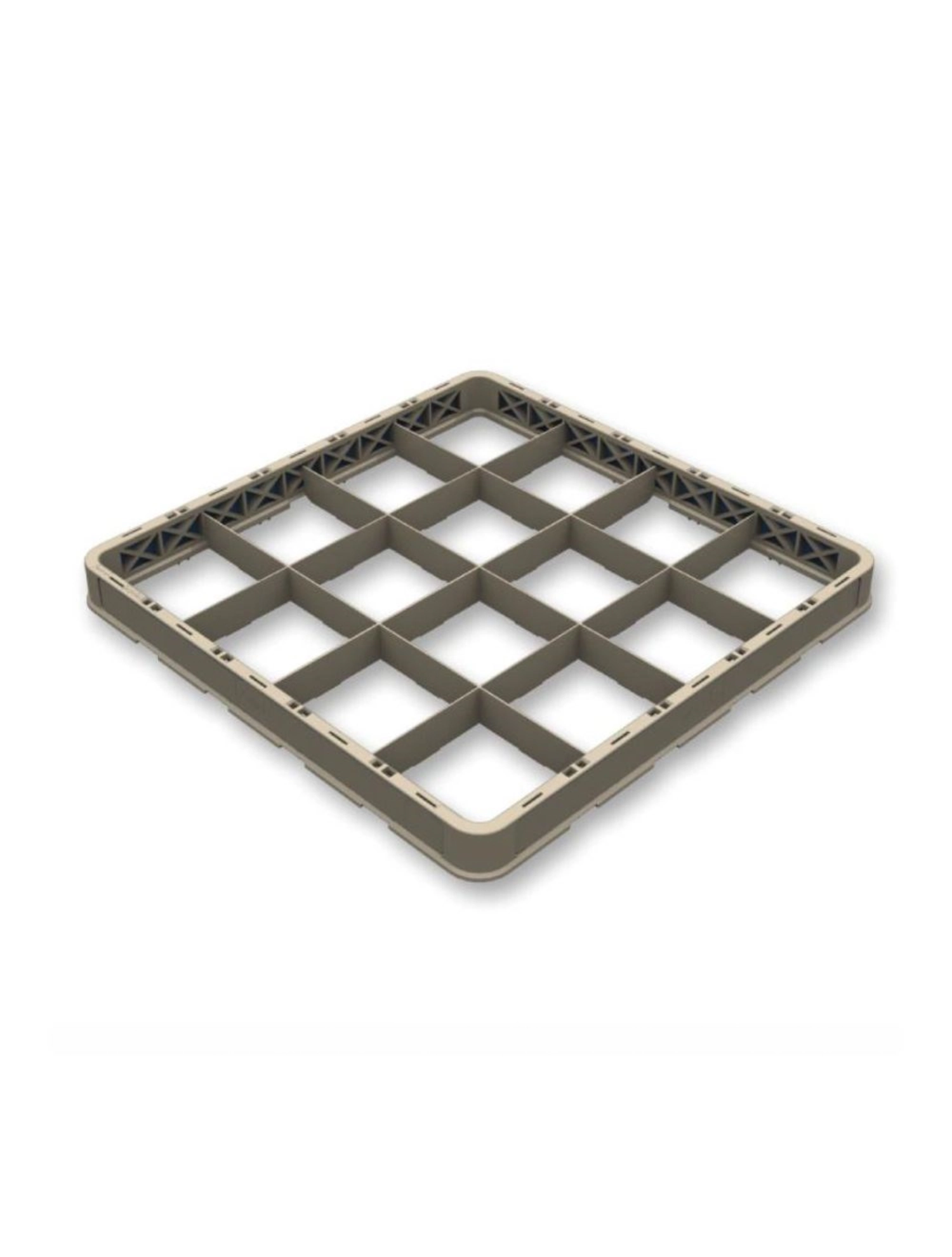 Aufsatz geschlossen 16 Fächer Glas max D11.3cm